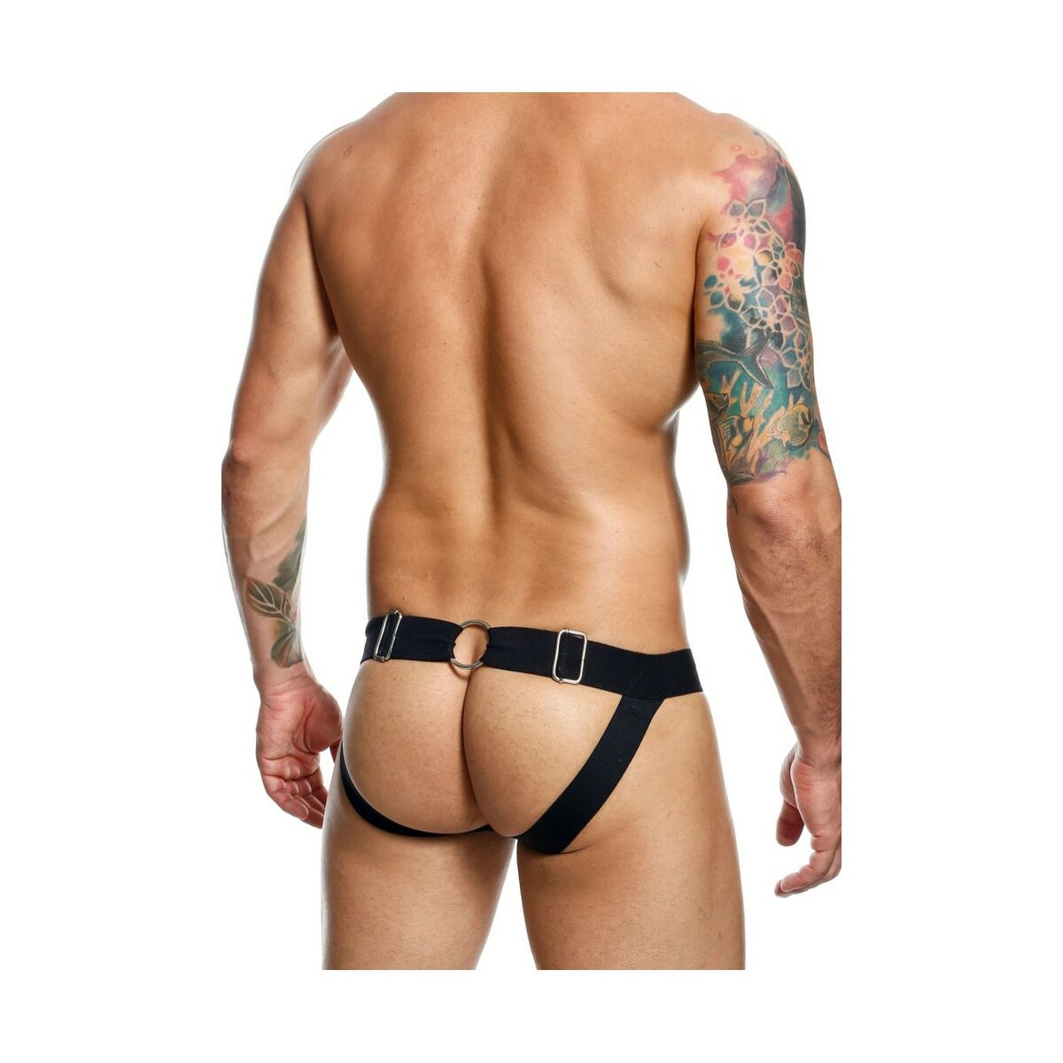 Tanga Mob Eroticwear Schwarz